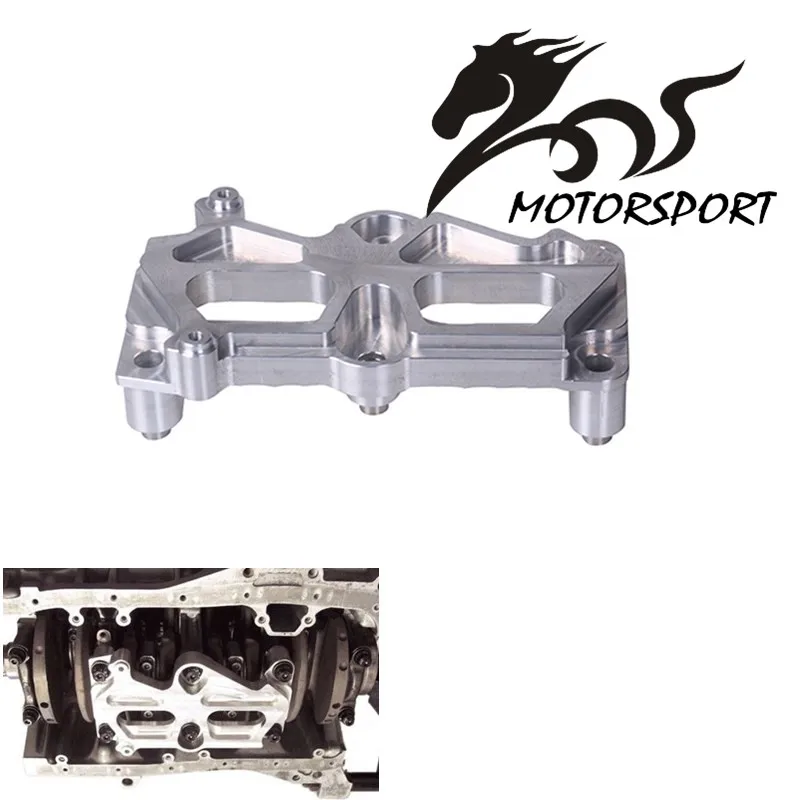 ENGINE MOTOR MOUNT BLOCK GIRDLE VTEC Girdle w Dowel Pins + Block Guard VTEC Conversion For Honda B-Series B16 90-01