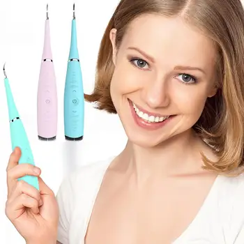 

Electric Ultrasonic Sonic Dental Scaler Tooth Calculus Remover Cleaner Tooth Stains Tartar Tool Whiten Teeth Tartar Remove