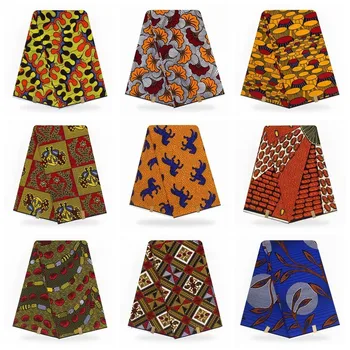 

New Designs Veritable Wax High Quality Hot Wax Veritable Soft Tissus Pagne Wax African Wax Veritable For Women Dresses