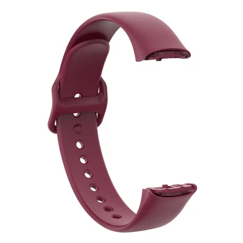 

17mm Solid Fashion Pin Buckle Replacement Parts Wristband Watch Strap Soft TPU Smart Bracelet Band Sports For Galaxy Fit SM-R370