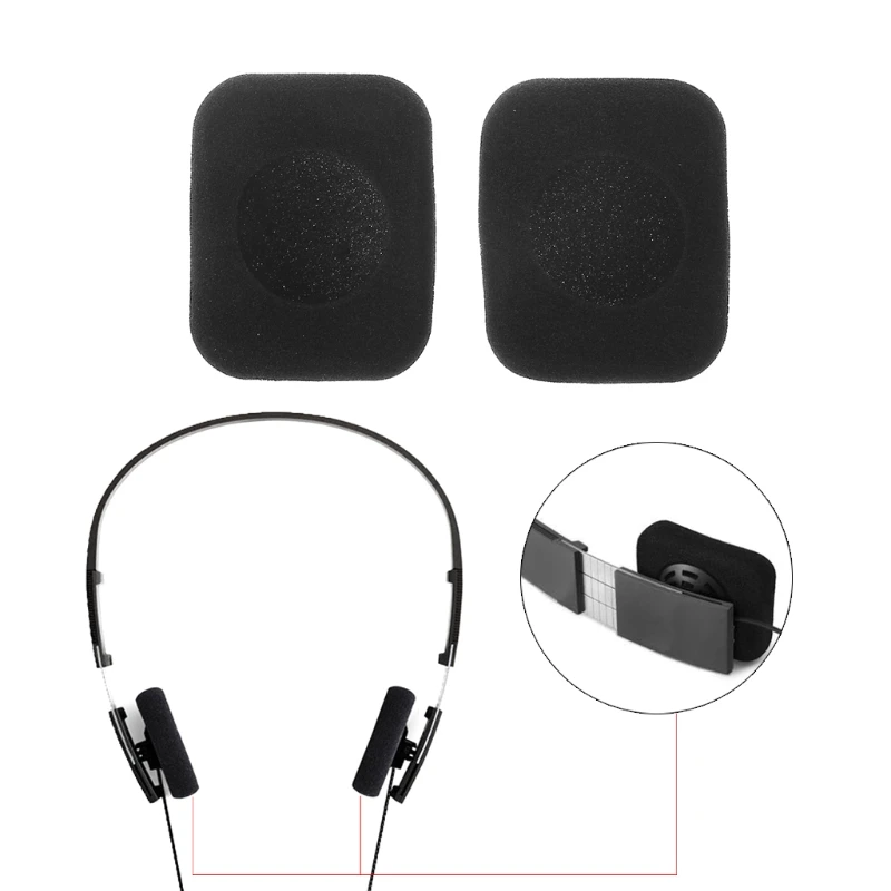 1 Paio Di Cuffie Auricolari In Spugna Per Cuffie Di Ricambio Per Bo Bang Olufsen Form 2 Dropshipping