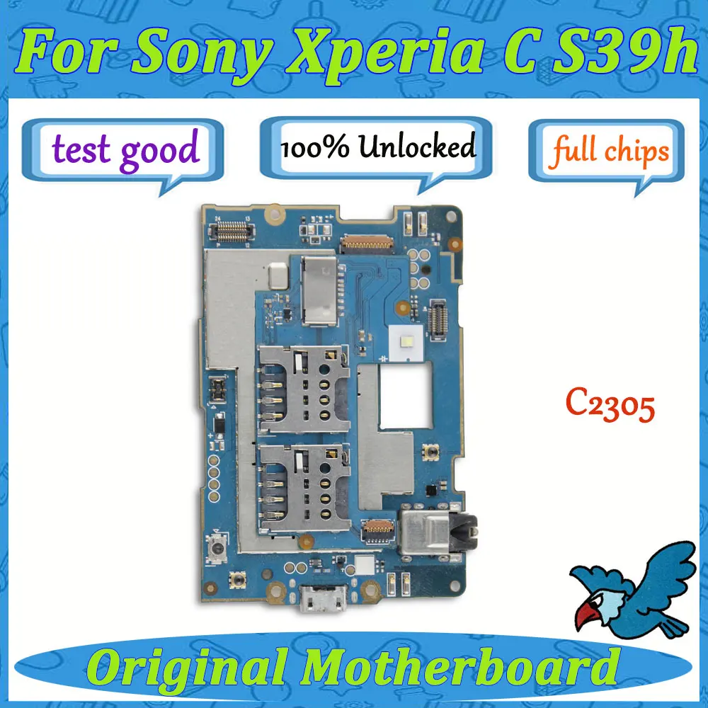 Для sony Xperia C S39h C2305 разблокировка материнских плат протестирована хорошо материнская плата Android система с полным чипом материнская плата