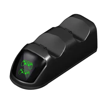 

for PS4 Charging Base Wireless Game Controller Charger Dual Charging Base Led Light Display Game Controller Charger for PS4 Sony