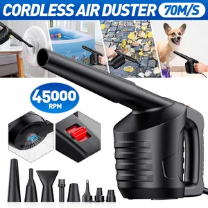 45000RPM Air Duster Cordless Druckluft Gebläse Reinigung Werkzeug Für Computer Laptop Tastatur Elektronik Reinigung Air Duster EU