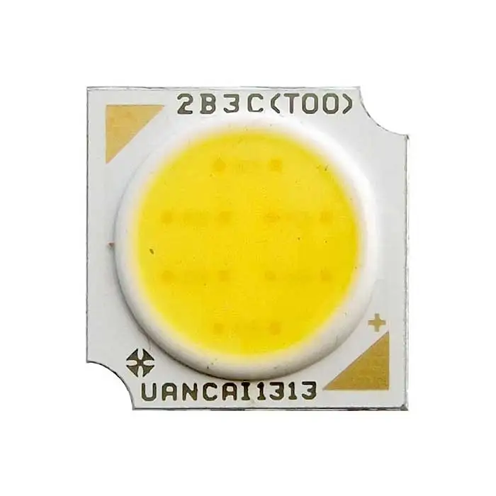 2 штуки Мощный светодиод 3W 12V 80LM 6500K 13*13 11MM COB | Лампы и освещение