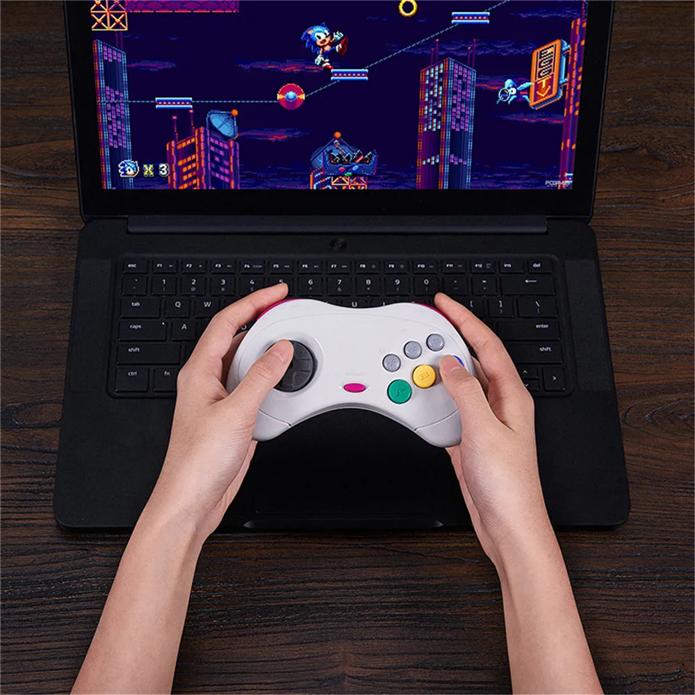 Для 8BitDo оригинальная ручка Bluetooth DIY комплект для SEGA SS новая FC игровая машина для Dogbone Геймпад контроллер