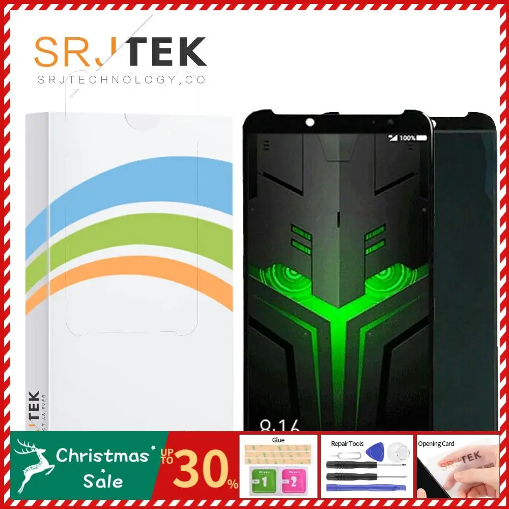 Для Xiaomi Black Shark Helo ЖК-экран дисплей Сенсорное стекло дигитайзер сборка запасные части для Xiaomi BlackShark 2 lcd