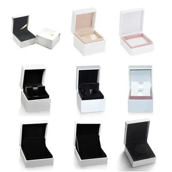 

Fit Original Pandoras Display Box Gift for Bracelet Bangles Rings Necklace Rings Earrings Bead Charm Outer Packaging Boxes