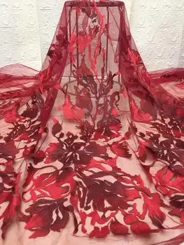 

special pattern embroidered tulle net lace fabric JOY-22904 african net lace fabric with sparking flower for party dress