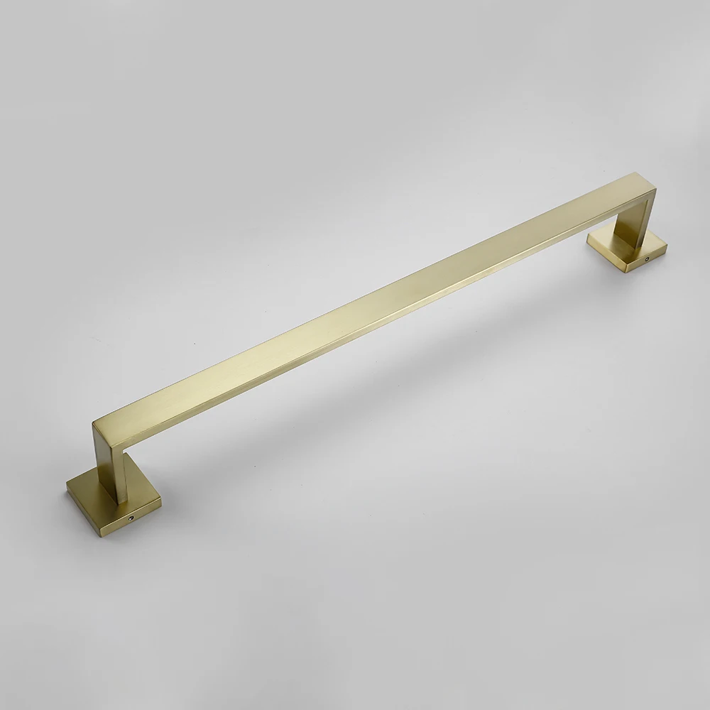 BagnoLux Brushed Gold Stainless Steel Wall Hook Toilet Paper Holder Towel Bar Bathroom Accessories paper towel holder,toilet paper holder,towel hook,bathroom hardware set,bathroom hardware accessories,clothes hook