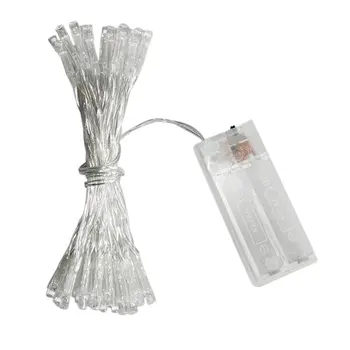 

1PCS DIY Felt Christmas Tree 3D + 9.84ft 30-LED String Light Christmas Party Ornament Decoration Home Office Store Window