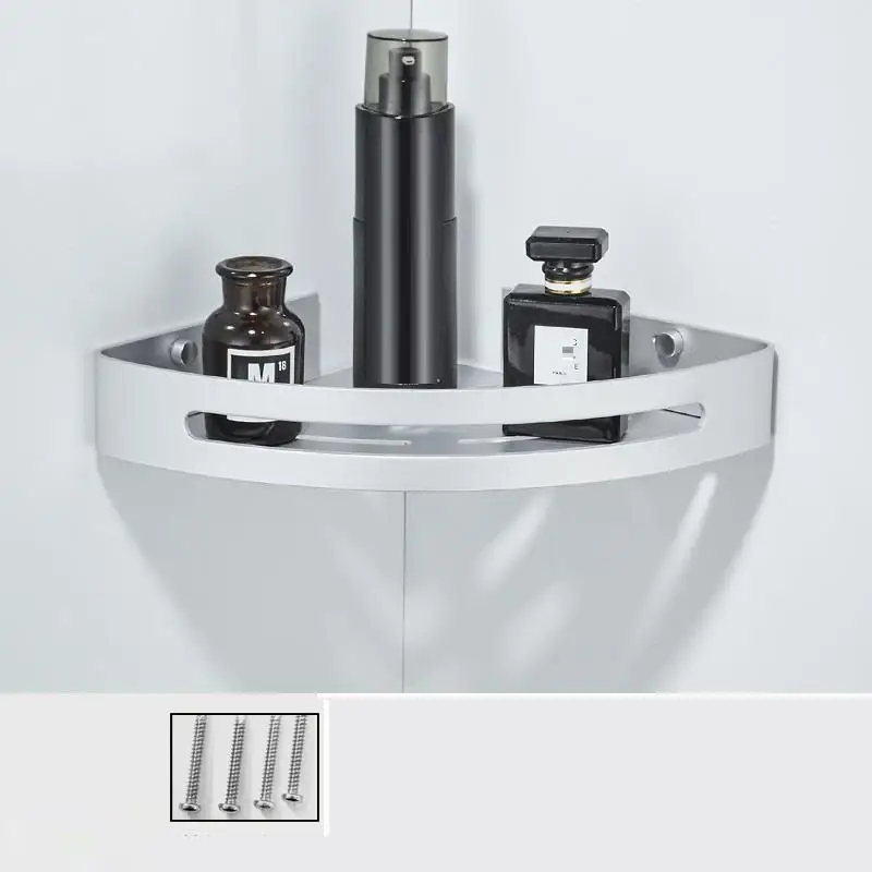 Number 1 Стойка Фен держатель для волос Estante Ducha Badkamer аксессуары для ванной комнаты настенная полка - Цвет: Number 1
