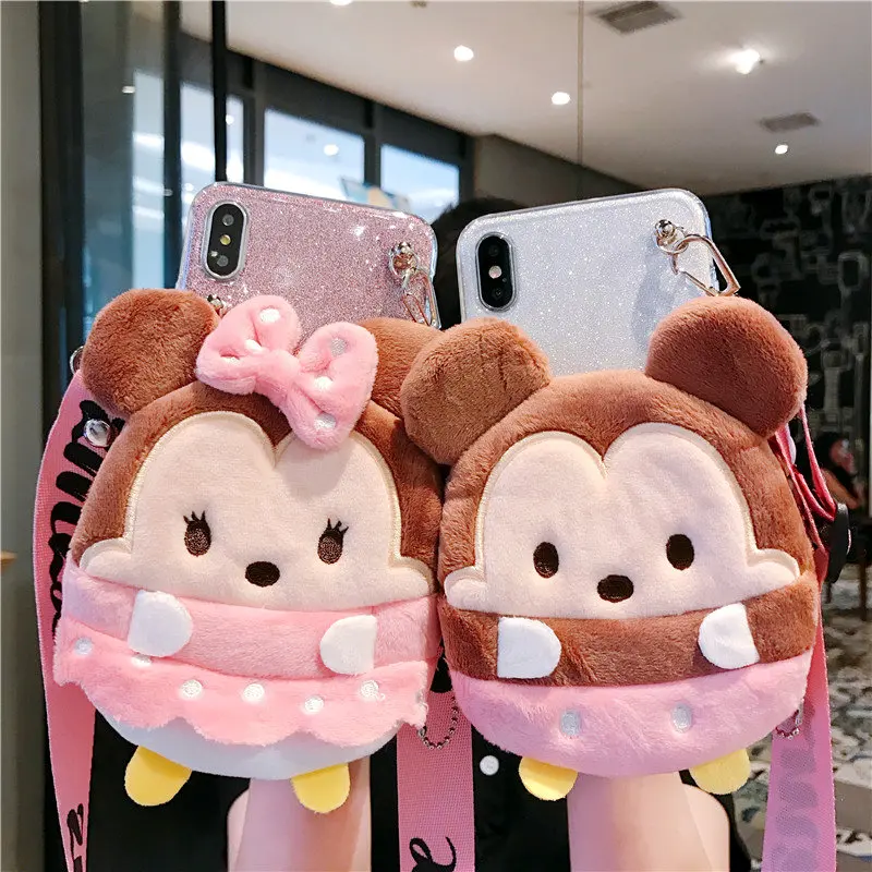 

Cartoon Doll Wallet Case For Asus Zenfone 3 Go TV ZB551KL ZE552KL ZE620KL AR ZS571KL ZB452KG Live ZA55KL Cover