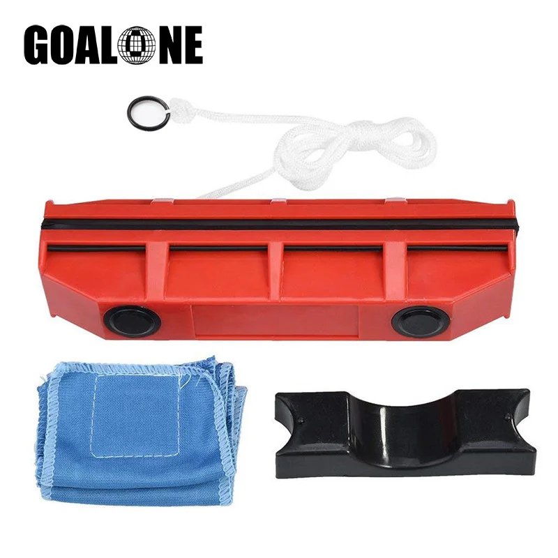

GOALONE Double Sided Magnetic Window Cleaner with Cloth Glass Wiper Cleaning Brush for Glazed Windows Household Cleaning Tools