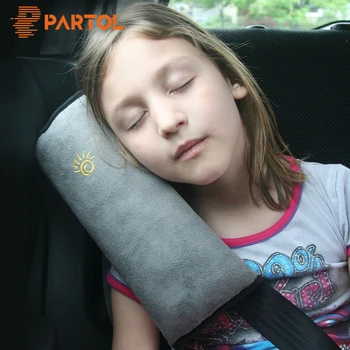 

Partol Automobile Safety Seat Belt Cover Pad Car Styling Seat Belt Shoulder Protection Pillow Shoulder Strap Case Blue/Pink/Grey