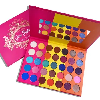 

35-color Eyeshadow Palette Pigmented Make up Palette maquillage Glitter Matte Eye Shadow Powdern