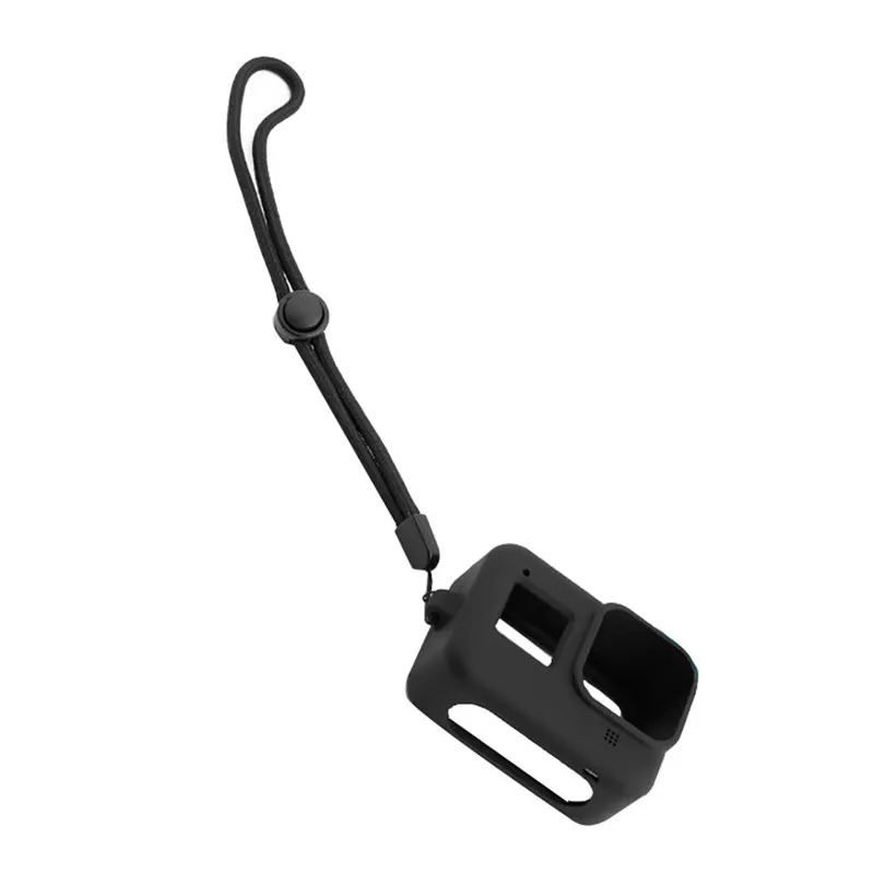 Мягкий силиконовый чехол для Gopro Hero 8, черный чехол, защитный чехол для Gopro 8, аксессуары для экшн-камеры