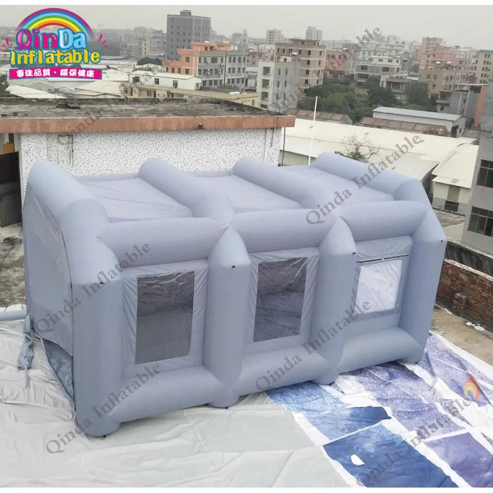 Best Price Inflatable Spray Booth Outdoor Paint Tent With Air Blower | Игрушки и хобби