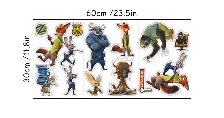 Peter Pan Wall Stickers Fairy Tale 3d Decals Cartoon