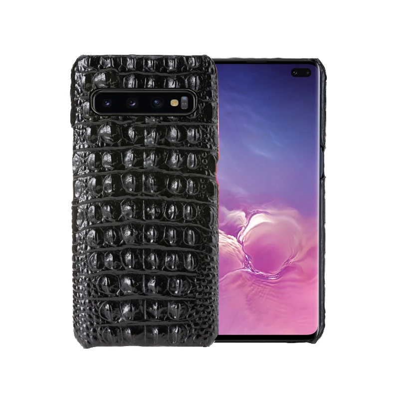 Чехол для телефона для samsung Galaxy A50 A70 S7 S8 S9 S10 Plus, Note 8, 9, 10, из крокодиловой кожи Текстура чехол для A30 A40 A5 A7 A8