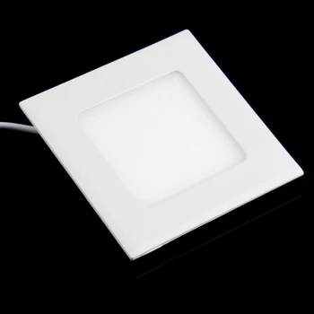 

ICOCO 6W LED Recessed Ceiling Panel Down Light Bulb Lamp Square Warm White