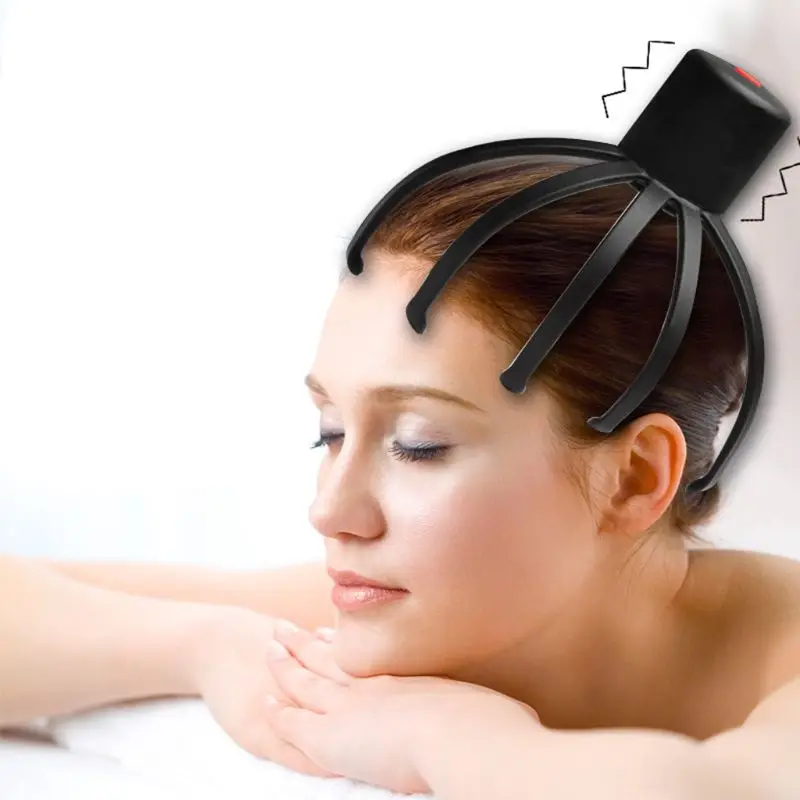 

Acupoint Meridian Physiotherapy Electric Scalp Massager with 2 Vibration Modes