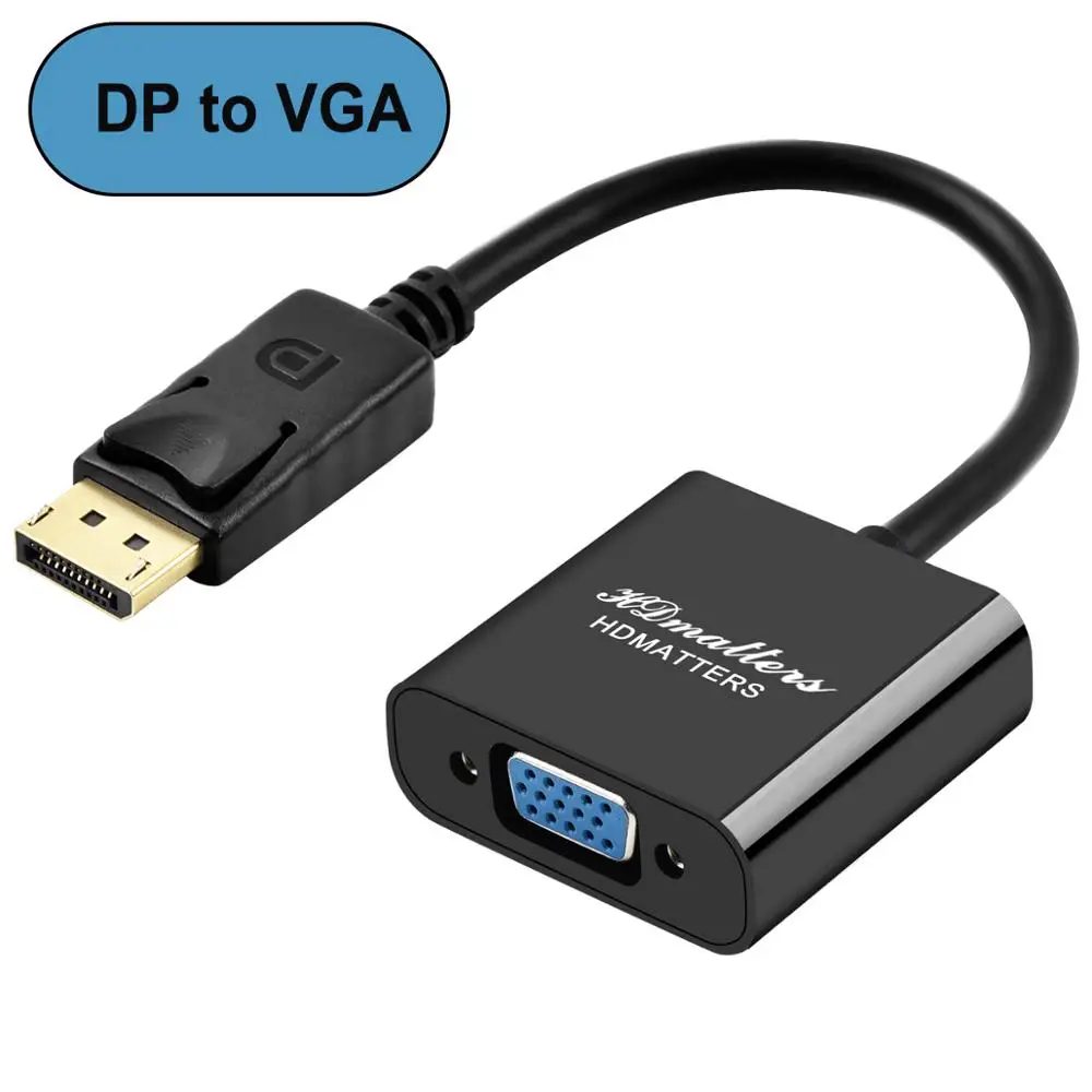 Переходник с порта дисплея на HDMI 4K VGA DVI Mini DP|Кабели VGA| |