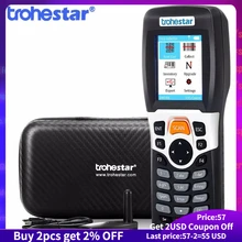 Trohestar Draadloze Barcode Scanner 1D Bar Code Reader Draagbare Handheld Inventaris Teller Data Collector Pda Barcode Scanners