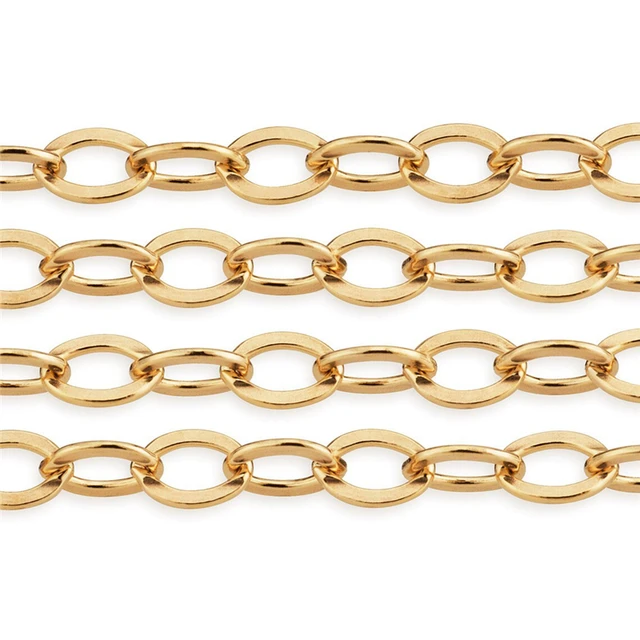 Solid 14k Gold Chain Jewelry Making