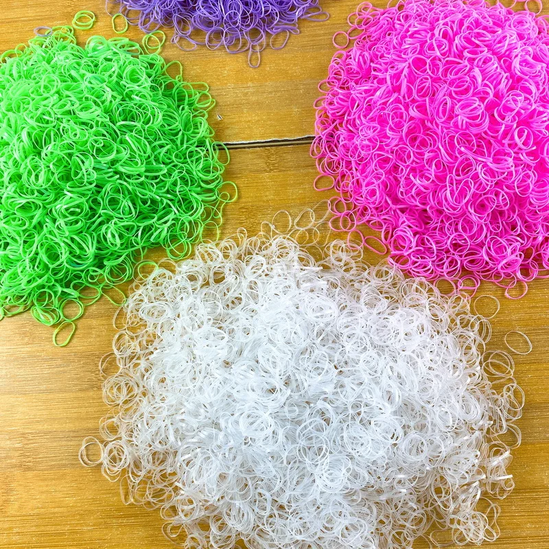Elastiekjes voor baby haar- mini elastiekjes voor als een eerste staartje Elastiekjes voor baby haar- mini elastiekjes voor als een eerste staartje