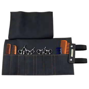 

Professional Hair Scissors Case Thinning Shears Bags Roll Up Scissors Holder Pouch Tool Bag For Professional Salon Tool Bag