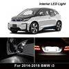 9Pcs Canbus Error Free Car LED Light Bulb Lamp Interior Kit For 2014-2018 BMW i3 Glove Box Dome Map Light 1