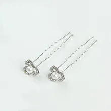 Up-do маленькая булавка детский головной убор жемчужный маленький цветок шпилька модная u-образная шпилька 4 установленная шпилька аксессуары