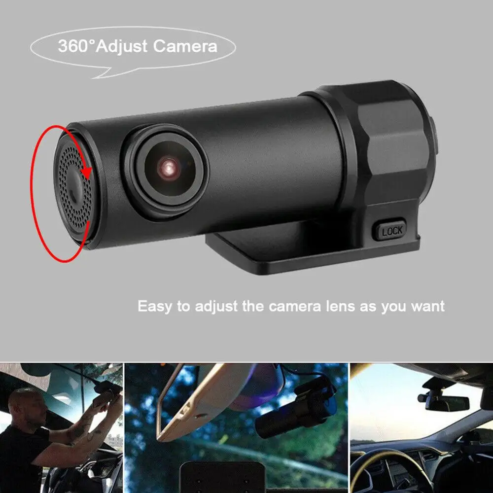 1080P HD wifi камера для машины DVR видеорегистратор видео регистратор g-сенсор камера ЖК ночного видения видео регистратор Авто радар детектор