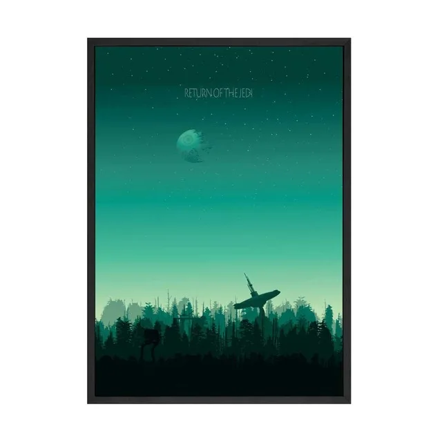 Star-Wars-Inspired-Posters-and-Prints-Sunset-Landscape-Minimalist-Canvas-Painting-Movie-Wall-Pictures-for-Living (3)