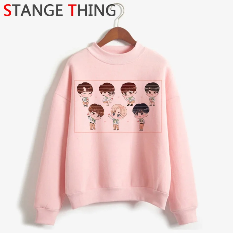 Got7 Kpop Idols Harajuku Kawaii зимние теплые толстовки для женщин Ullzang Eyes on You Новые забавные мультяшные толстовки модная Толстовка для женщин - Цвет: H2791
