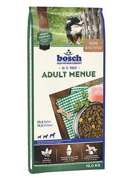 

Bosch adult menue dry dog food 15 kg