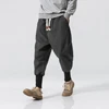 Harem Pants Joggers Hip Hop Sweatpants Streetwear Fashion Pencil Pants Fleece Thick Warm Autumn Winter Casual Cotton Trousers 3