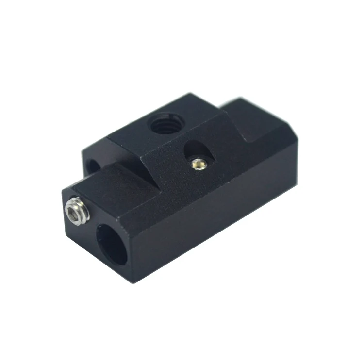 GIULY E3D Cyclops+ Aluminum 3D Printer Heater Block For 2 in 1 out Hot end