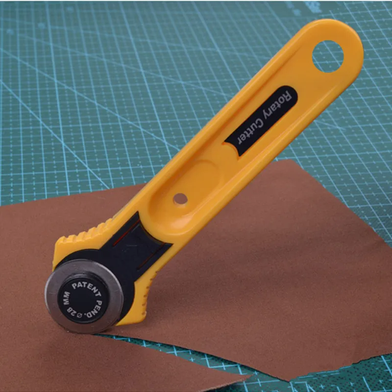 Острые кожаные роликовые колеса круглый нож DIY ткани портной резки ножи