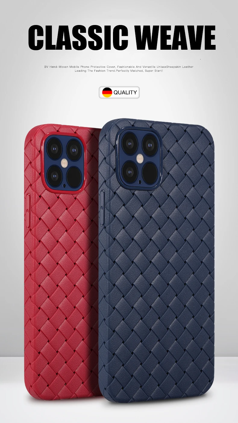 Breathable Mesh BV Grid Weave Phone Case For iPhone 13 12 11 Pro Max 12 Mini XR X XS Max 6S 7 8 Plus SE 2020 Soft Silicone Coque iphone 12 pro wallet case