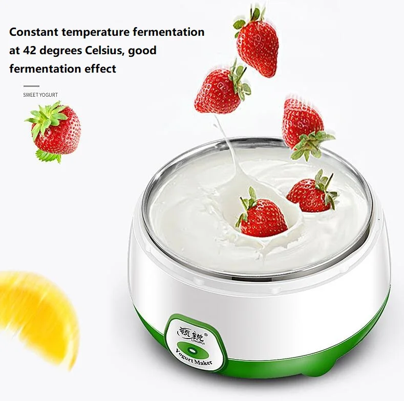 220V 1L Household Mini Electric Yogurt Maker Automatic Multifunctional DIY Yogurt And Natto Fermenting Machine Rice Wine Maker