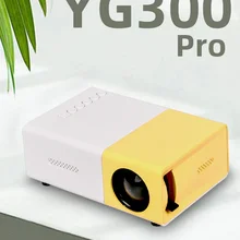 Salange YG300 Pro proyector LED 700 lumen de Audio de 3,5mm, 320x240 píxeles HDMI Mini proyector USB casa reproductor de medios