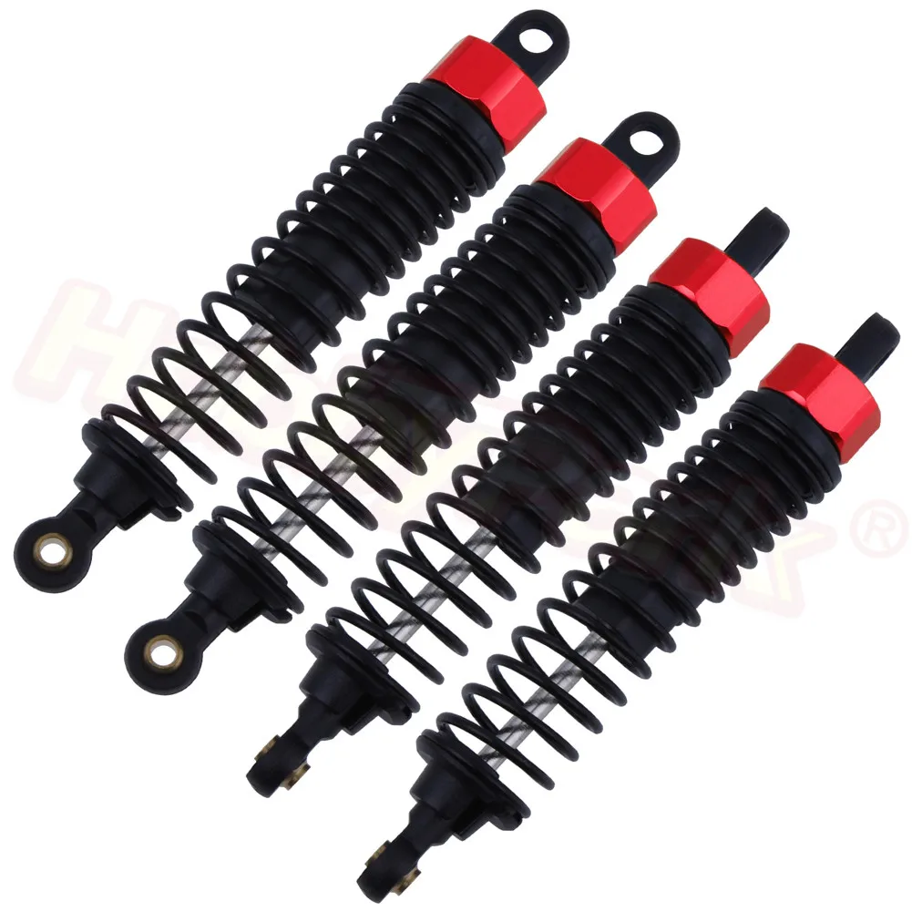 4 шт. 98 мм пластиковый корпус Амортизатор 06002 для Redcat HSP Exceed RC 1/10 Baja Nitro power внедорожный Багги запасные части