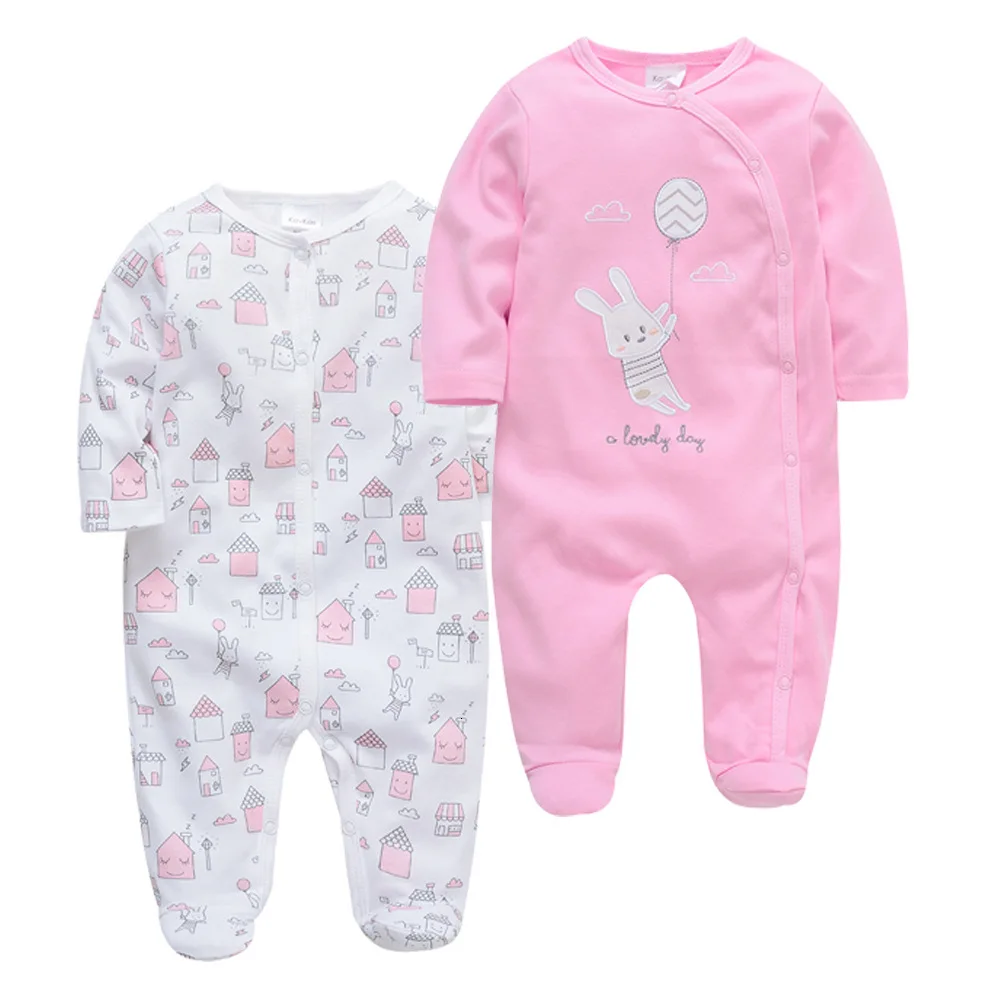 12 Комплект из 2 предметов; комбинезон из чистого хлопка для малышей; Roupa Bebes; комбинезон для новорожденных; пижама с длинными рукавами для детей от 0 до 12 месяцев; комбинезоны; аксессуары; одежда для детей - Цвет: 12