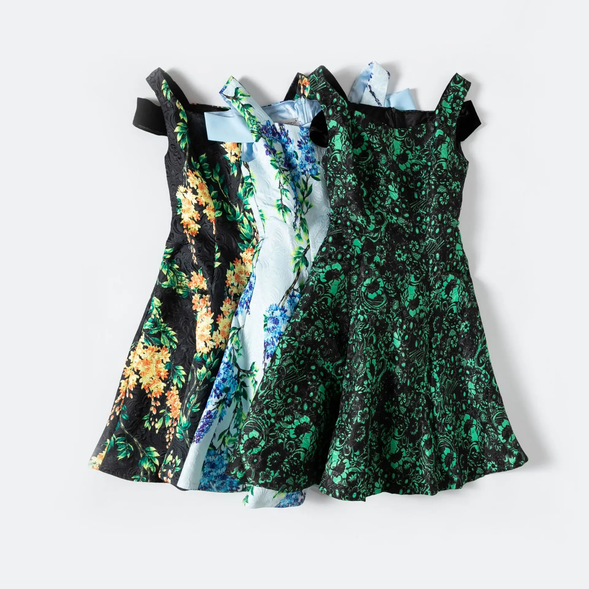 

Lyq003 Europe And America Ebey ti hua bao Rotator Cuff A- line Skirt Debutante Ball Short Dress Dress
