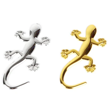 

Fashion Gecko Car Stickers Emblem Motorcycle Badge Decal For BMW Nissan Toyota Honda Lizard Styling Auto Accessories