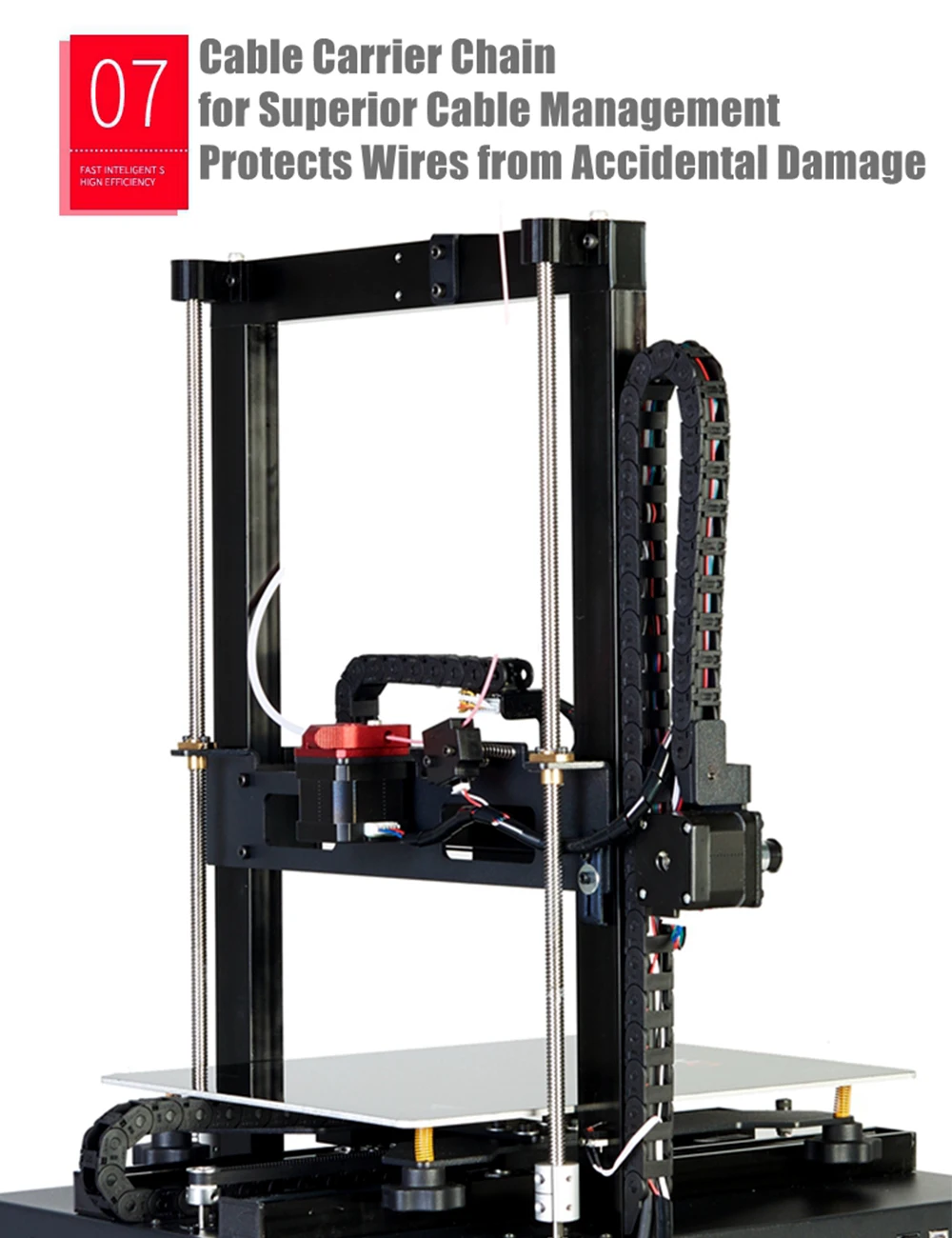 Ortur-4, 3d принтер, линейная направляющая, высокоскоростной 3d принтер Prusa I3, обновление, обновление, выключение питания, большой размер печати 260*310*305 мм