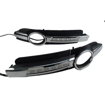 

LED DRL Daytime Running Fog Light Lamp for Au-di A6 2005-2008