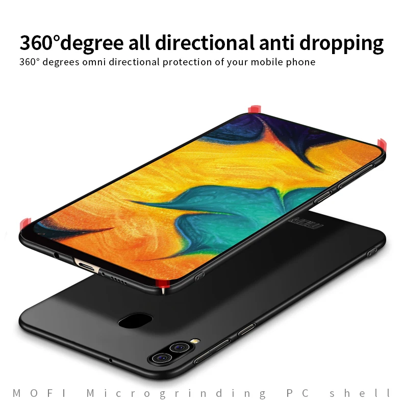Для samsung Galaxy A40 чехол MOFI PC жесткий чехол для samsung Galaxy A40 чехол для телефона